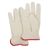 Gants pour conducteurs &agrave; ajustement serr&eacute;, Petit, Paume en Cuir fleur de vache Helyx Safety & Industrial Supplies