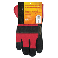Gants d'ajusteur doubl&eacute;s pour l'hiver &agrave; chaleur sup&eacute;rieure, Grand, Paume en Cuir de vache refendu, Doublure en Thinsulate Helyx Safety & Industrial Supplies