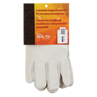 Gants de conducteur doubl&eacute;s pour l'hiver, T-Grand, Paume en Cuir fleur de vache, Molleton Helyx Safety & Industrial Supplies