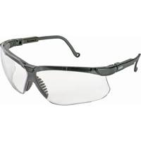 Lunettes de s&eacute;curit&eacute; Uvex Genesis, Lentille Transparent, Anti-&eacute;gratignures, R&eacute;pond ou surpasse la norme CSA Z94.3 Helyx Safety & Industrial Supplies