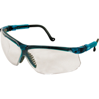 Lunettes de s&eacute;curit&eacute; Uvex Genesis, Lentille Transparent, Anti-&eacute;gratignures, R&eacute;pond ou surpasse la norme CSA Z94.3 Helyx Safety & Industrial Supplies