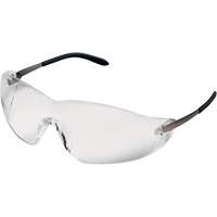 Lunettes de s&eacute;curit&eacute; Blackjack, Lentille Transparent, Anti-&eacute;gratignures, ANSI Z87+/R&eacute;pond ou surpasse la norme CSA Z94.3 Helyx Safety & Industrial Supplies