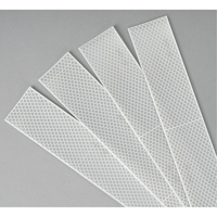3M Scotchlite Diamond Grade mat&eacute;riau de perceptibilit&eacute; S&eacute;rie 983, 2" la x 12" lo, Blanc Helyx Safety & Industrial Supplies