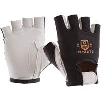 Gant droit antichoc, Taille Moyen, Paume Ch&egrave;vre/Cuir refendu Helyx Safety & Industrial Supplies