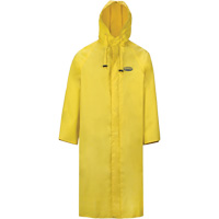 V&ecirc;tements imperm&eacute;ables Hurricane ignifuges et r&eacute;sistants &agrave; l'huile, manteau de 48', 5T-Grand, Jaune Helyx Safety & Industrial Supplies