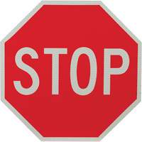 Double-Sided "Stop/Slow" Traffic Control Sign Helyx Safety & Industrial Supplies