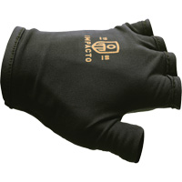 Anti-Impact Fingerless Right-Hand Glove, X-Small, Split Leather Palm, Slip-On Cuff Helyx Safety & Industrial Supplies