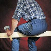 Protecteur de fessier en denim &eacute;pais Helyx Safety & Industrial Supplies