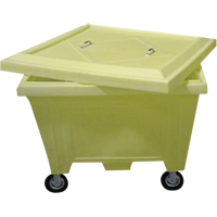 Extra Large Tote with 4" Wheels, 223 US gal. Capacity Helyx Safety & Industrial Supplies