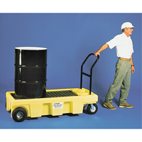 Poly-Spillcart Cart ATC, 66.5" L x 29" W x 46.9" H, 57 US gal. Spill Cap. Helyx Safety & Industrial Supplies