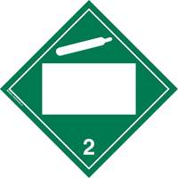 Plaque-&eacute;tiquette TMD gaz non toxique, Plastique Helyx Safety & Industrial Supplies