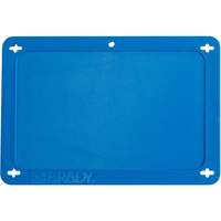&eacute;tiquette vierge pour vanne, Plastique, 4-3/4" la x 3-1/4" h Helyx Safety & Industrial Supplies