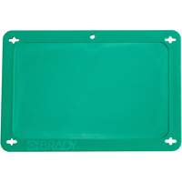 &eacute;tiquette vierge pour vanne, Plastique, 4-3/4" la x 3-1/4" h Helyx Safety & Industrial Supplies