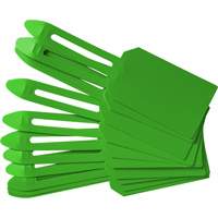 &eacute;tiquettes de cadenassage vierges en plastique, Plastique, 3-1/4" la x 5-4/5" h, Vierge Helyx Safety & Industrial Supplies