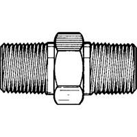 RACCORD HEXAGONAL MALE1/8"-1/8"NPT,LAITON, Laiton Helyx Safety & Industrial Supplies