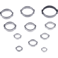 Colliers de serrage &agrave; oreilles, Dia. max 0.354 Helyx Safety & Industrial Supplies