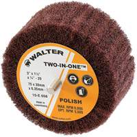 Meule &agrave; lamelles abrasives Two-In-One Helyx Safety & Industrial Supplies