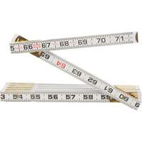 R&egrave;gle Red End Two Way, 6' lo, Bois, Graduations de 1/16" Helyx Safety & Industrial Supplies