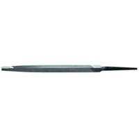 Extra Slim Taper File with Red Handle, Triangle, 6", Single Helyx Safety & Industrial Supplies