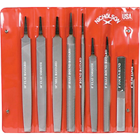 Jeux de 9 limes pour la maintenance, 9 pi&egrave;ces Helyx Safety & Industrial Supplies