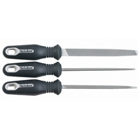 Jeu de limes ergonomiques, 3 pi&egrave;ces Helyx Safety & Industrial Supplies