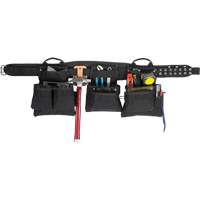 Ceinture &agrave; outils professionnelle pour menuisier, Polyester, Noir Helyx Safety & Industrial Supplies