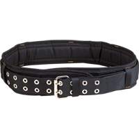 Wide Padded Belt, Polyester, Black Helyx Safety & Industrial Supplies