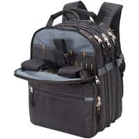 Sacs &agrave; dos pour outils &agrave; 75 pochettes, 13" lo x 17-1/2" la, Noir, Nylon Helyx Safety & Industrial Supplies