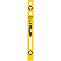 Niveau en ABS tr&egrave;s r&eacute;sistant aux impacts, Poutre en I, 2' lo, Plastique, 3, Non magn&eacute;tique Helyx Safety & Industrial Supplies