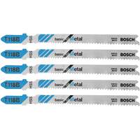 Lames de scie sauteuse de base pour le m&eacute;tal, Acier rapide, Tige en T, 3-5/8" lo Helyx Safety & Industrial Supplies