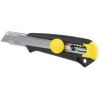 Dynagrip Snap-Off Knife, 18 mm, Steel, Plastic Handle Helyx Safety & Industrial Supplies