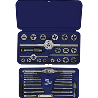 Hanson&reg; Metric Tap & Hex Die Set, 25 Pieces Helyx Safety & Industrial Supplies
