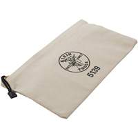 Pochette pour outils avec fermeture &agrave; glissi&egrave;re, Toile, 1 pochettes, Beige Helyx Safety & Industrial Supplies