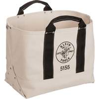 Sac &agrave; outils robuste de 17", Toile, 1 pochettes, Beige/Noir Helyx Safety & Industrial Supplies
