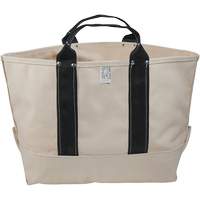 Sac &agrave; outils robuste de 17", Toile, 1 pochettes, Beige/Noir Helyx Safety & Industrial Supplies