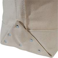Sac &agrave; outils robuste de 17", Toile, 1 pochettes, Beige/Noir Helyx Safety & Industrial Supplies