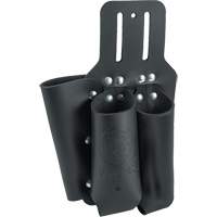 &eacute;tui pour pinces, r&egrave;gle & tournevis, Porte-outil multiple, Cuir, 3 Poches Helyx Safety & Industrial Supplies