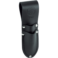 Porte-ciseaux et couteaux &eacute;pisseur de c&acirc;bles, Cuir, 1 Poches Helyx Safety & Industrial Supplies