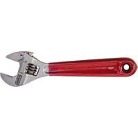 Adjustable Wrench, 4-1/2" L, 1/2" Max Width, Chrome/Polished Helyx Safety & Industrial Supplies