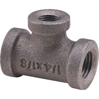 T&eacute;, R&eacute;ducteur, Galvanis&eacute;, 1" x 1/2" x 3/4" Helyx Safety & Industrial Supplies