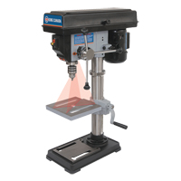 Drill Presses With Laser, 10", 1/2" Chuck, 3050 RPM Helyx Safety & Industrial Supplies