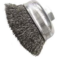 2-3/4" Crimped Wire Wheel Cup Brushes Helyx Safety & Industrial Supplies