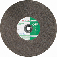 Meule &agrave; tronçonner haute vitesse pour le b&eacute;ton C24R, 14" x 1/8", Arbre de 1", Type 1, Carbure de silicium, 5400 Tr/min Helyx Safety & Industrial Supplies