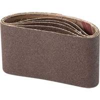 Portable Abrasive Belt, 3" W x 21" L, Aluminum Oxide, 100 Grit Helyx Safety & Industrial Supplies