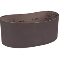 Portable Abrasive Belt, 4" W x 24" L, Aluminum Oxide, 120 Grit Helyx Safety & Industrial Supplies