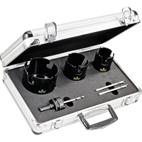 Trousses de scies cloches pour usage g&eacute;n&eacute;ral, 6 morcea Helyx Safety & Industrial Supplies