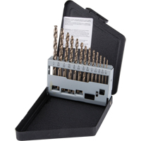 Jobber Length Drill Bit Set, 13 Pieces, High Speed Cobalt Helyx Safety & Industrial Supplies