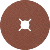Disque en fibre, C&eacute;ramique, 80, 4-1/2" Dia x 7/8" Arbre Helyx Safety & Industrial Supplies