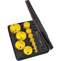 Trousse de scie cloche pour &eacute;lectricien, 14 morcea Helyx Safety & Industrial Supplies