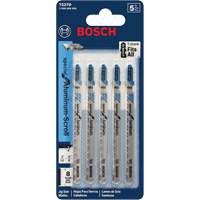 Lames de scie sauteuse, Acier rapide, Tige en T, 4" lo, 8 dents par pouce Helyx Safety & Industrial Supplies